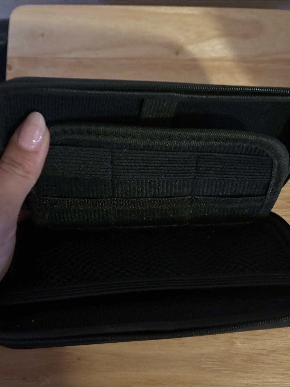 Mango Black Travel Electronics Organizer Case NWOT